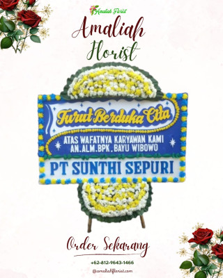 Papan Bunga Duka di Cemplang